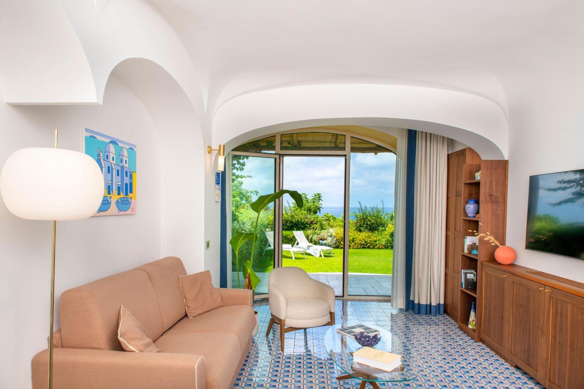 Orablu Executive Villas Forio  Luaran gambar