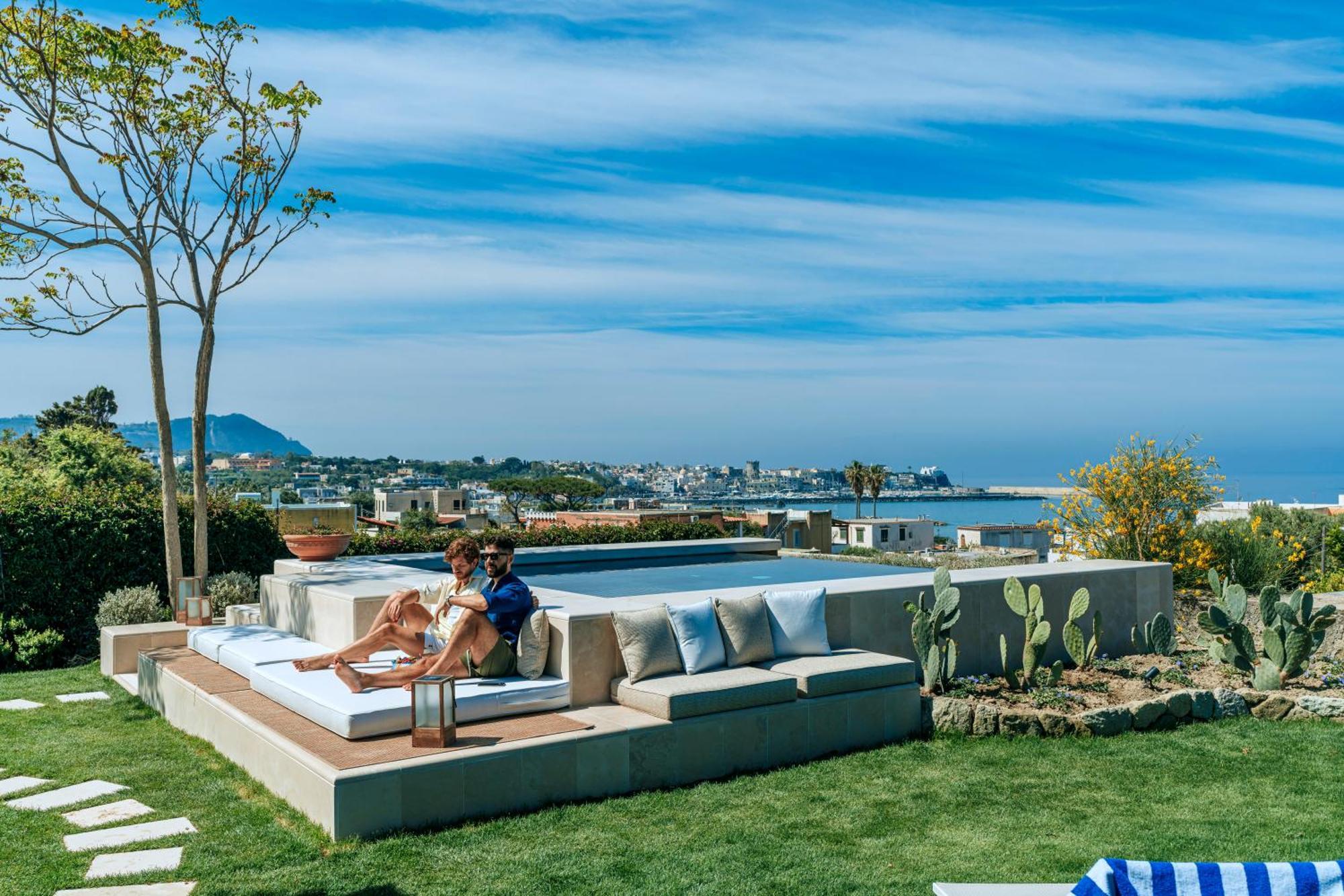 Orablu Executive Villas Forio  Luaran gambar